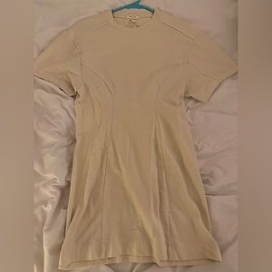 RAG & BONE CORSET STYLE T-SHIRT DRESS